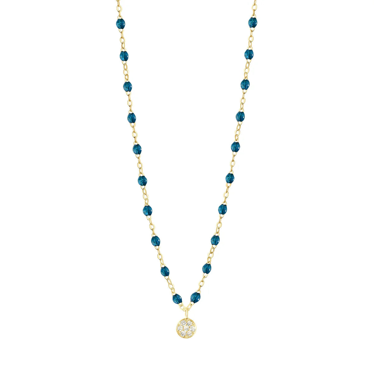 16.5" PUCE CLASSIC GIGI JUNGLE DIAMOND NECKLACE