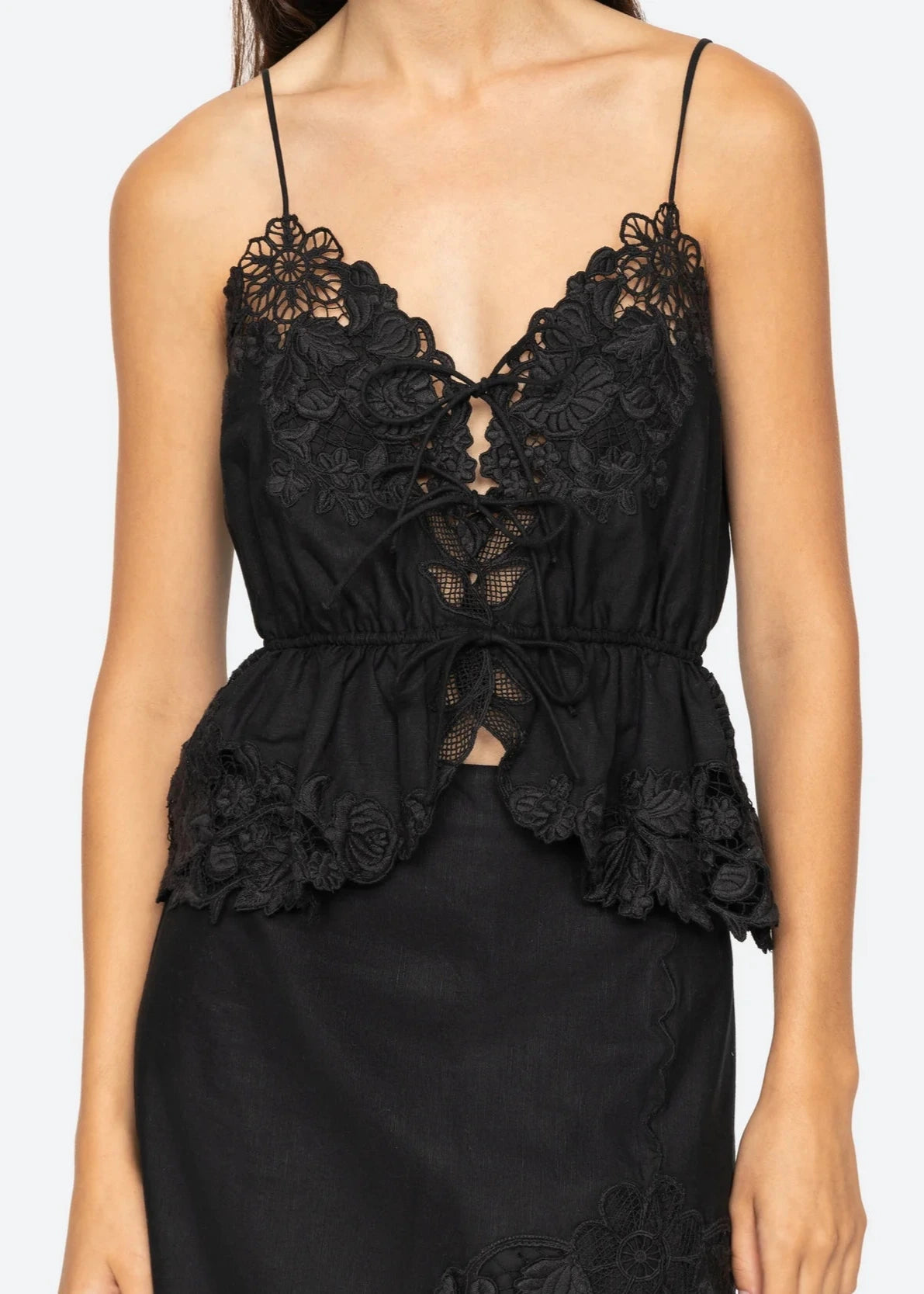 KATHARINE TOP IN BLACK