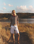 KNOX SHORTS IN WHITE