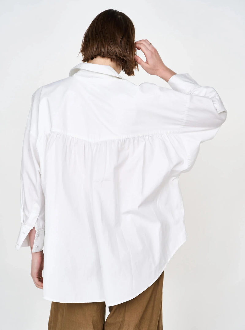 KYOTO BLOUSE IN WHITE