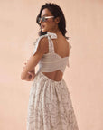 LANA MAXI DRESS IN UMA COCONUT