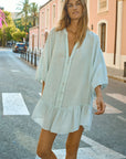LA PONCHE FRILL DRESS