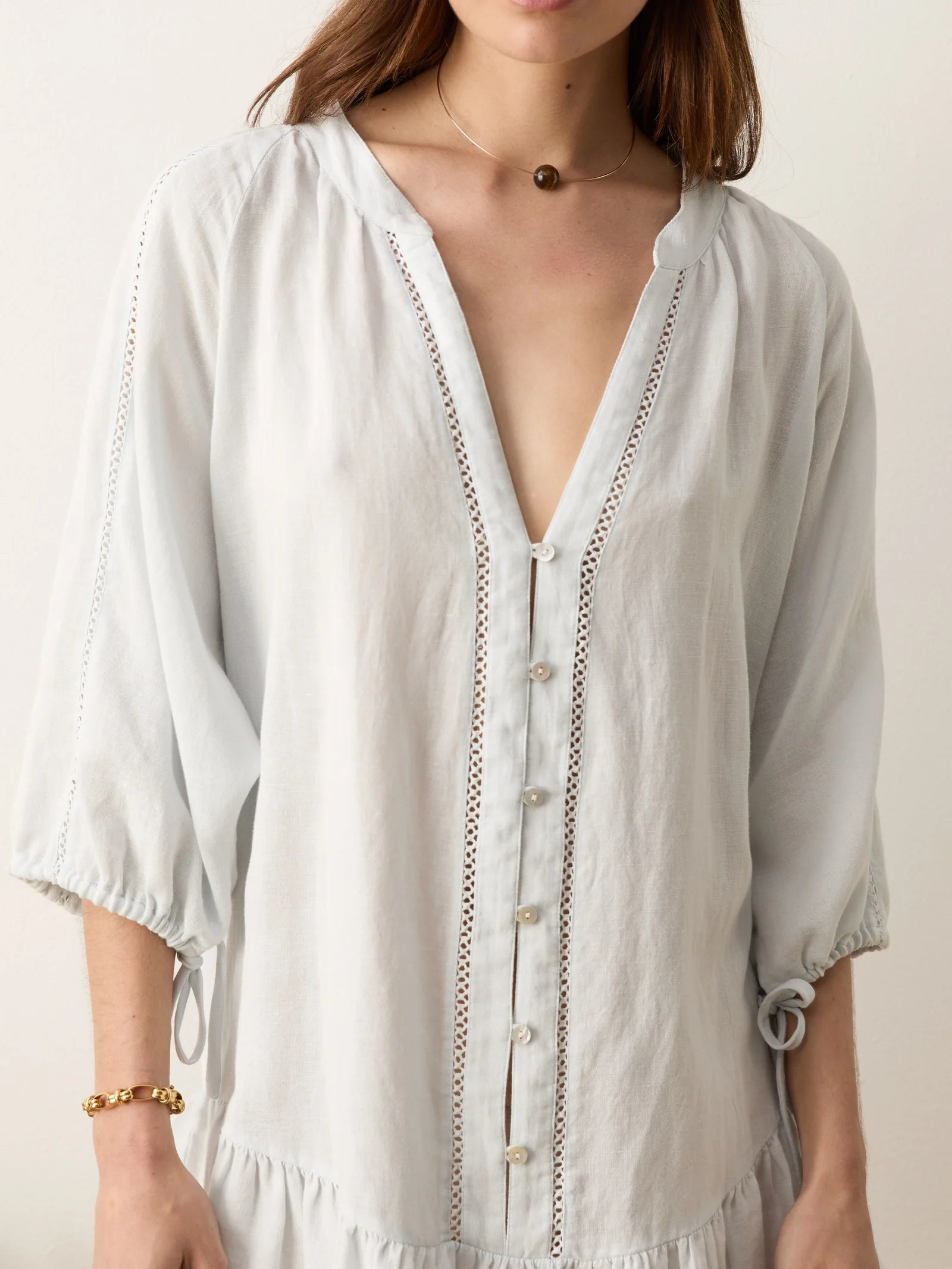 LA PONCHE FRILL DRESS