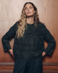 LATTICE LACE VICTORIAN TOP