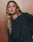 LATTICE LACE VICTORIAN TOP