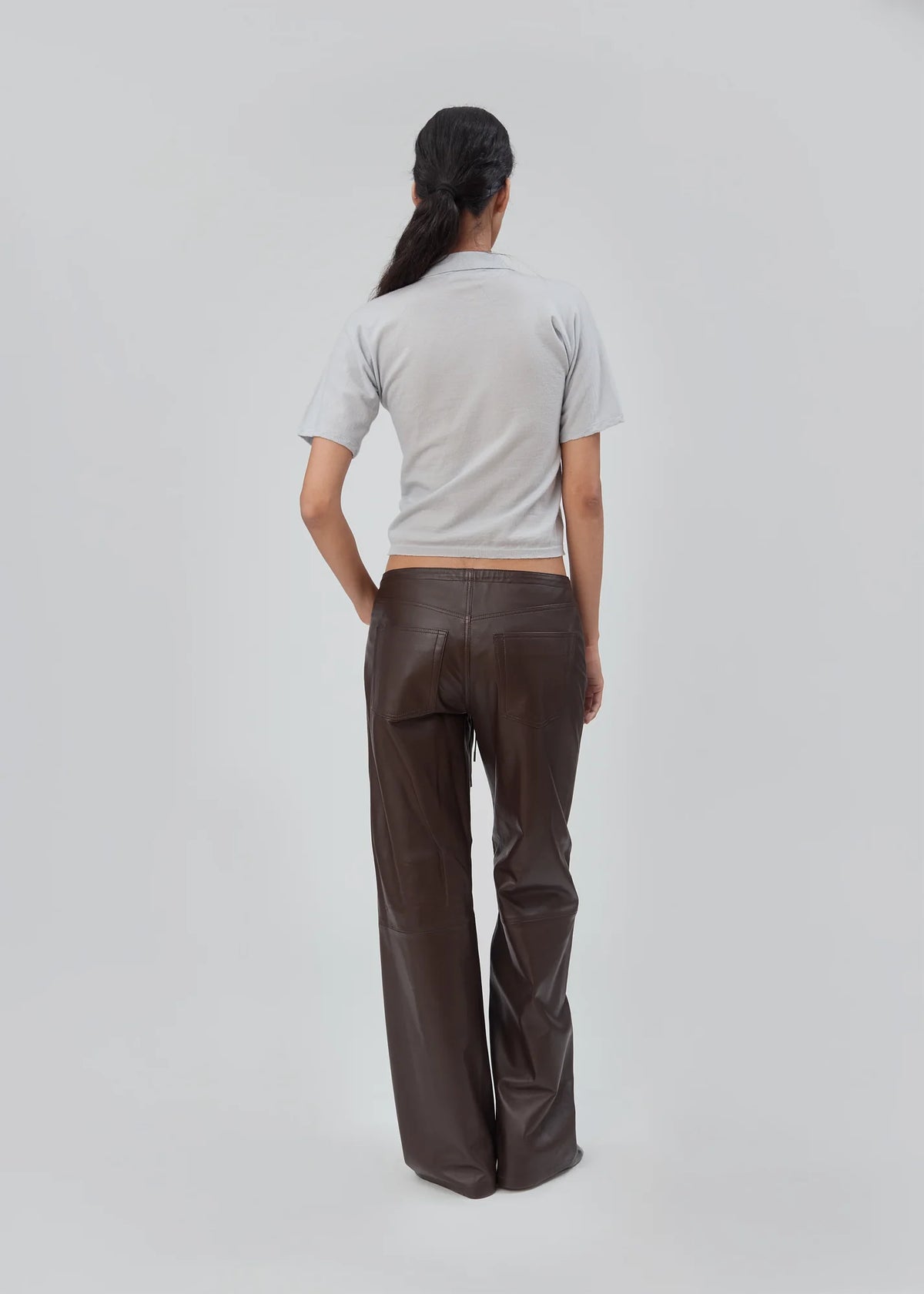 LEATHER COOL TROUSER