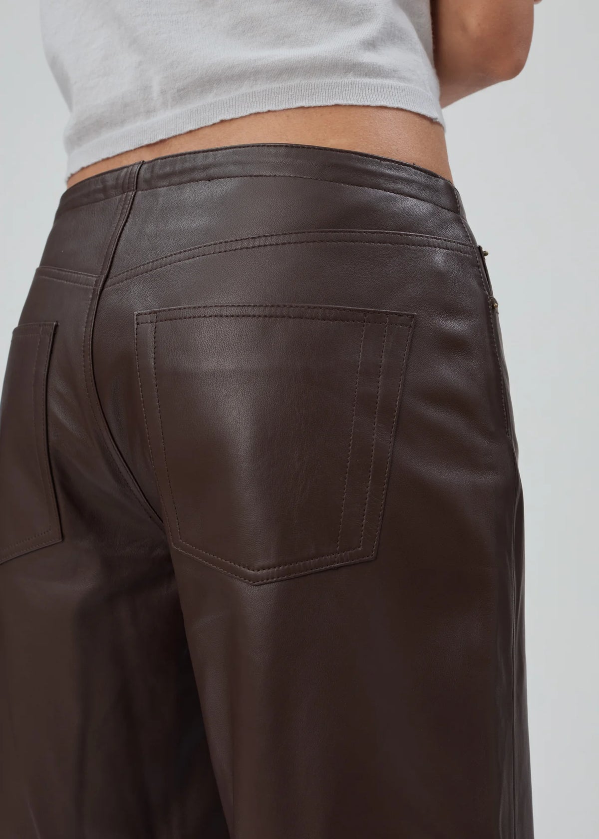 LEATHER COOL TROUSER