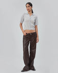 LEATHER COOL TROUSER