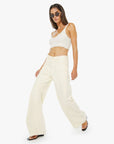 LEMON TWIST SNEAK JEANS IN NATURAL