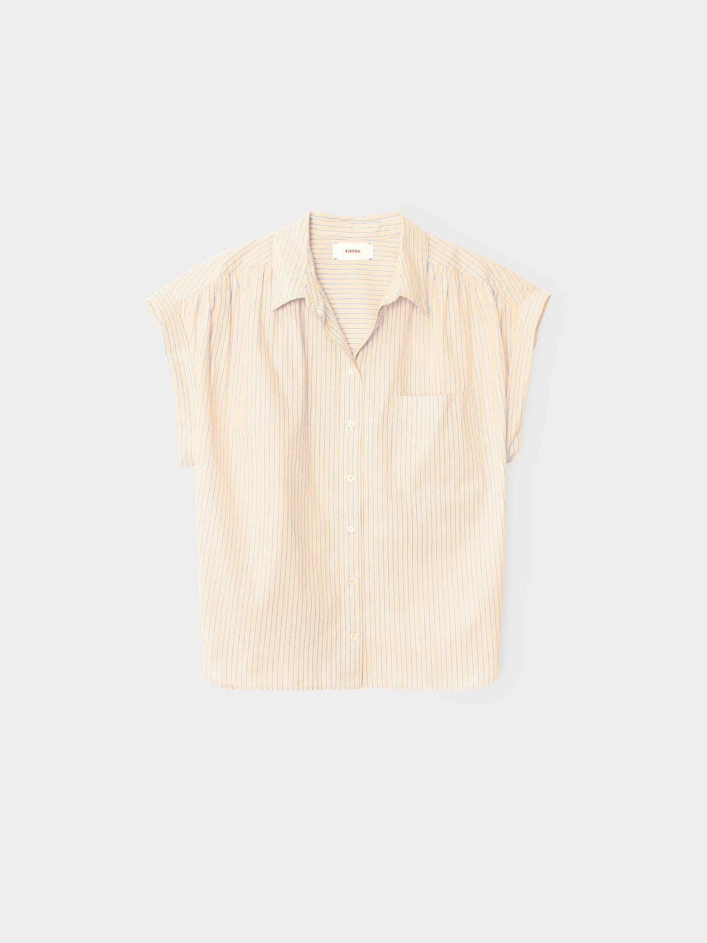 LEXI SHIRT IN TANGERINE SKY