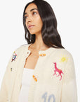 LONG DROP CARDIGAN
