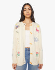 LONG DROP CARDIGAN