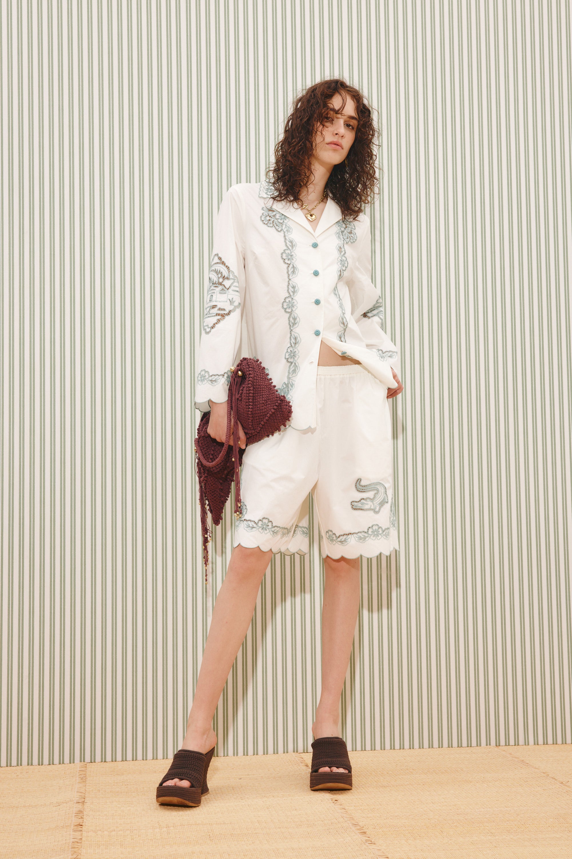 LOUIE EMBROIDERED SHIRT