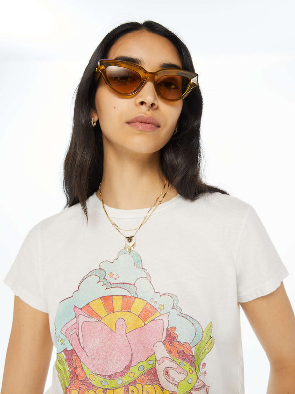 BOXY GOODIE GOODIE TEE IN LOVE BIRDS