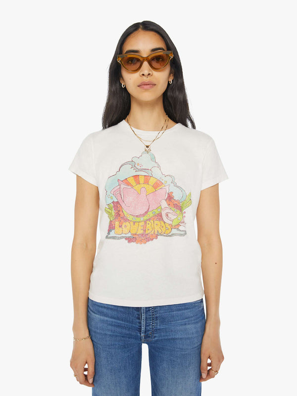 BOXY GOODIE GOODIE TEE IN LOVE BIRDS