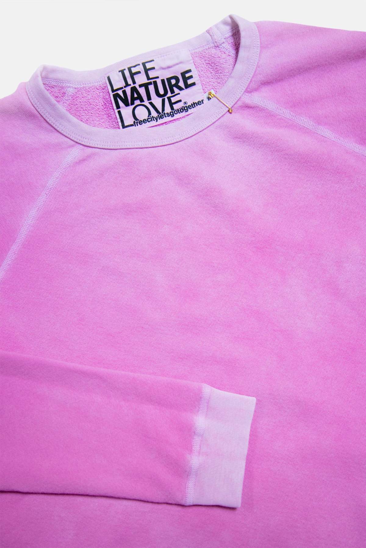 LUCKY RABBIT SWEATSHIRT IN PINK RABBIT