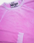 LUCKY RABBIT SWEATSHIRT IN PINK RABBIT