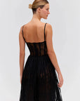 LUREX TULLE DRESS