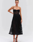 LUREX TULLE DRESS