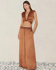 LUSTRE WIDE LEG PANT