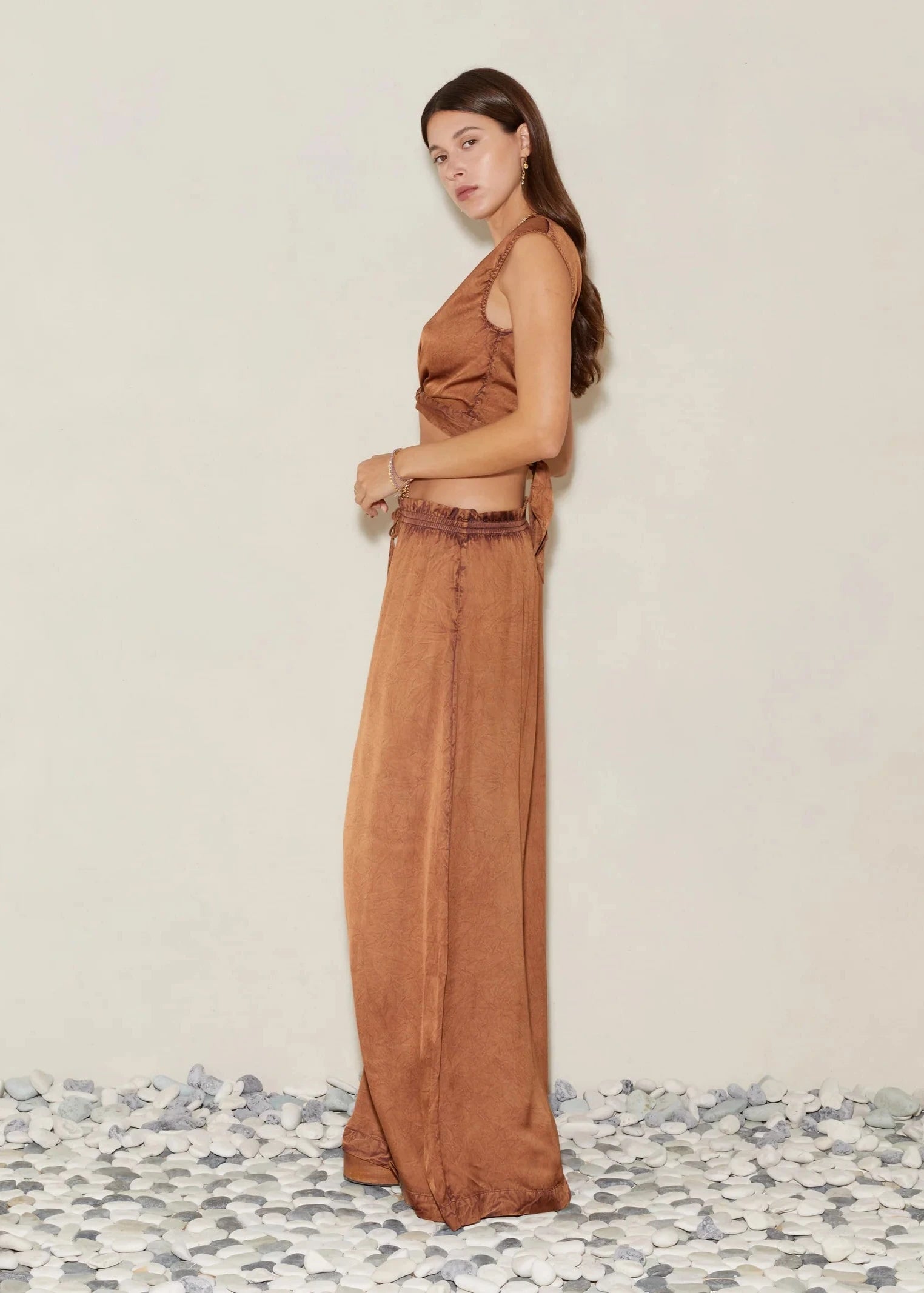 LUSTRE WIDE LEG PANT