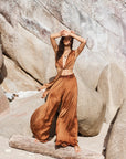 LUSTRE WIDE LEG PANT