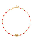 6.7" CLASSIC MADONNA CHARM POPPY BRACELET