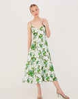 MAE MIDI DRESS IN WILDAIR MINT