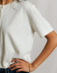 MAUDE CARDIGAN IN WHITE
