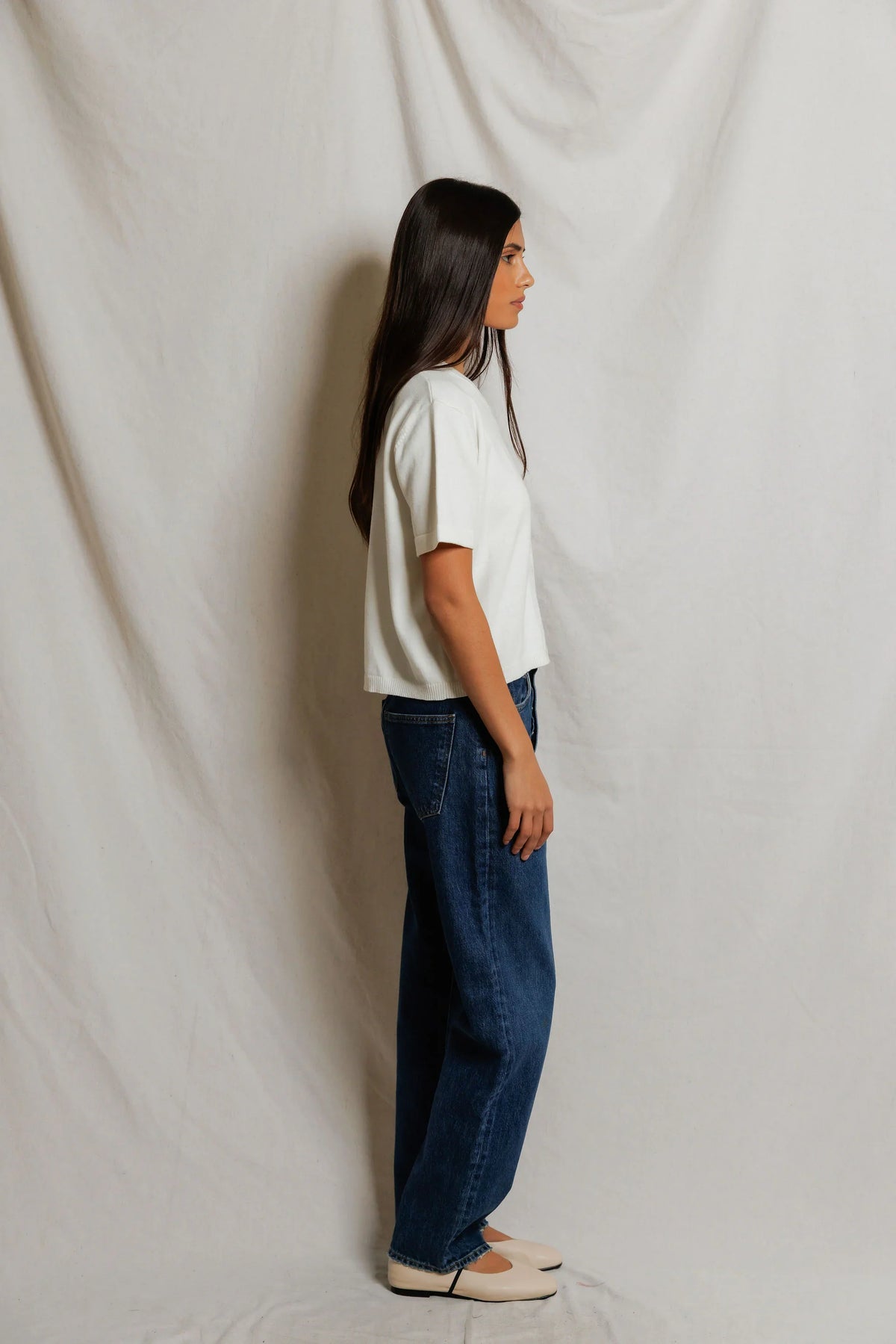 MAUDE CARDIGAN IN WHITE