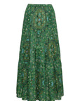 MELANIE SKIRT IN BANDANA GREEN