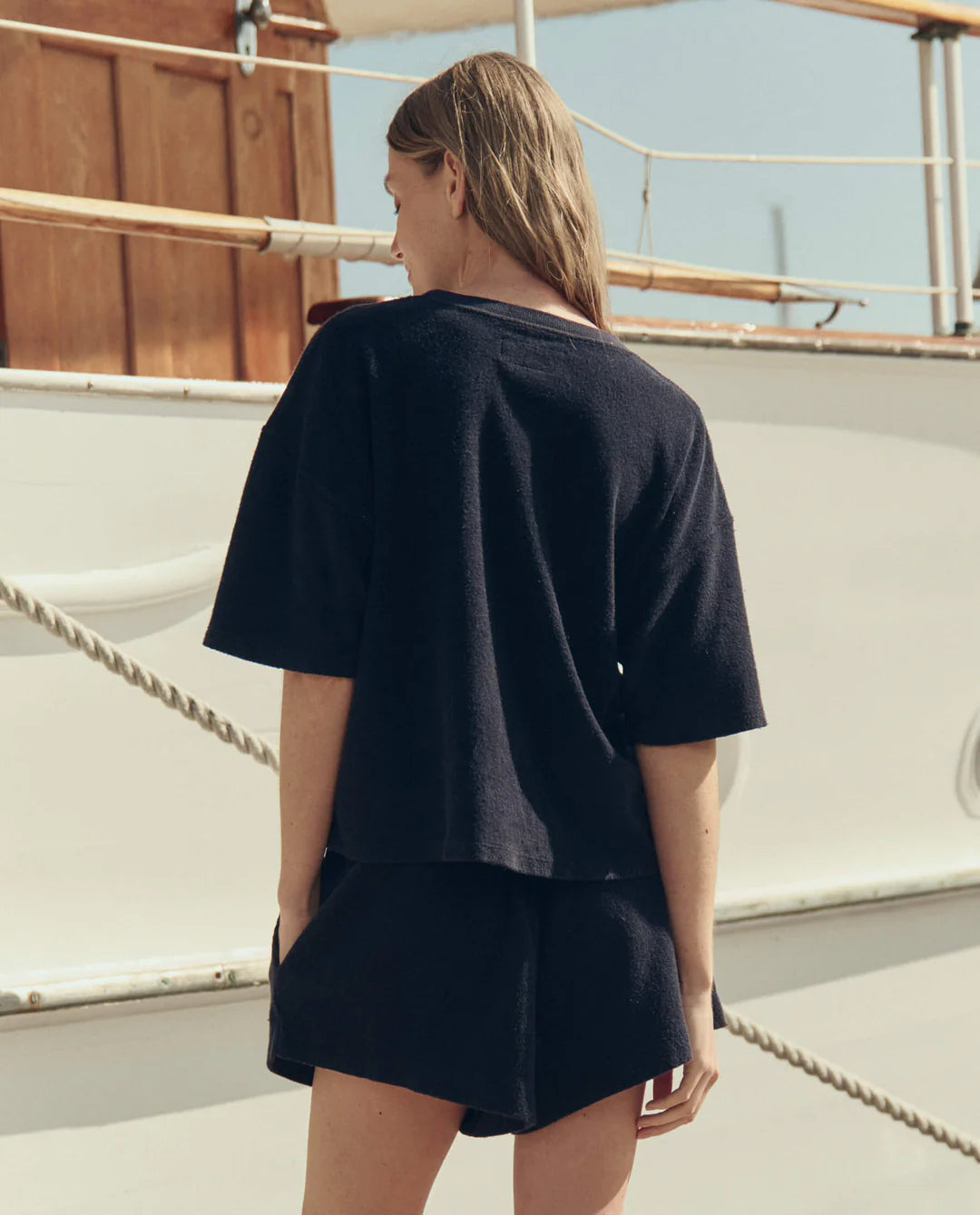 MICRO TERRY SWING SHORT