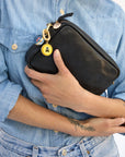 MIDI SAC IN BLACK PETIT CAVIAR