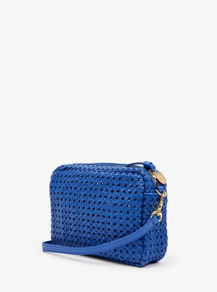 MIDI SAC IN COBALT RATTAN