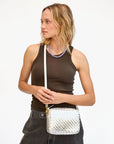 MIDI SAC IN SILVER