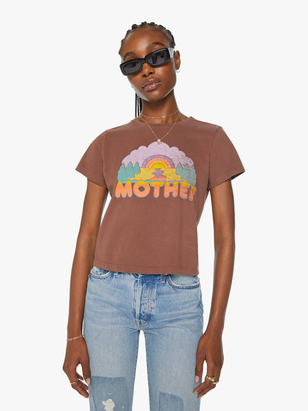 BOXY GOODIE GOODIE TEE IN MOTHER SUNSET