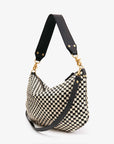 MOYEN MESSENGER IN BLACK/CREAM
