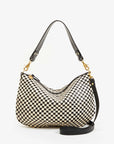 MOYEN MESSENGER IN BLACK/CREAM