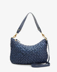 MOYEN MESSENGER IN PUFFY NAVY