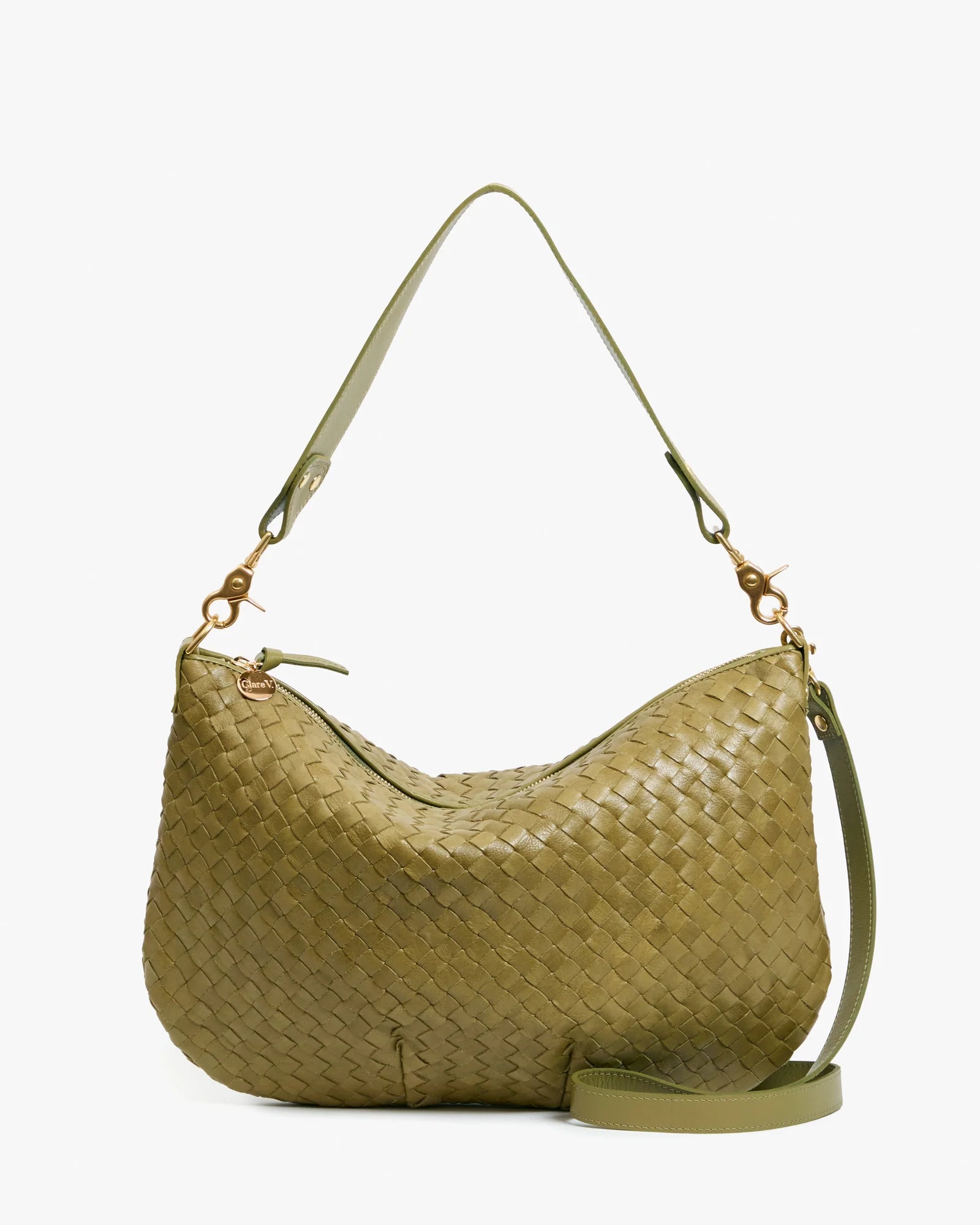 CLARE V MOYEN MESSENGER IN OLIVE