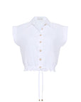 OCTAVIA TOP IN WHITE