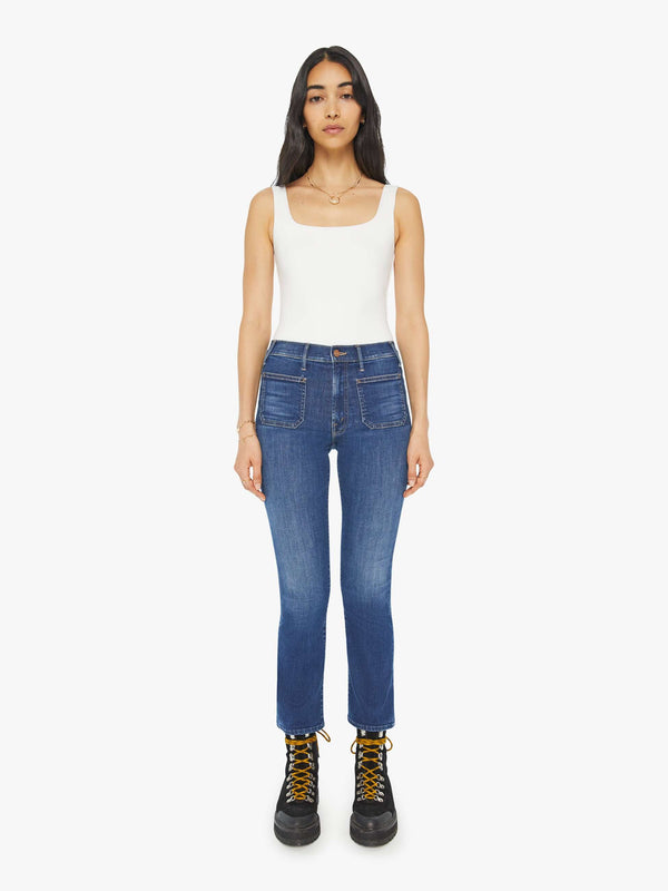 PATCH POCKET INSIDER FLOOD JEANS IN ON YOUR LEFT