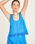 ORINDA TANK IN BLUE