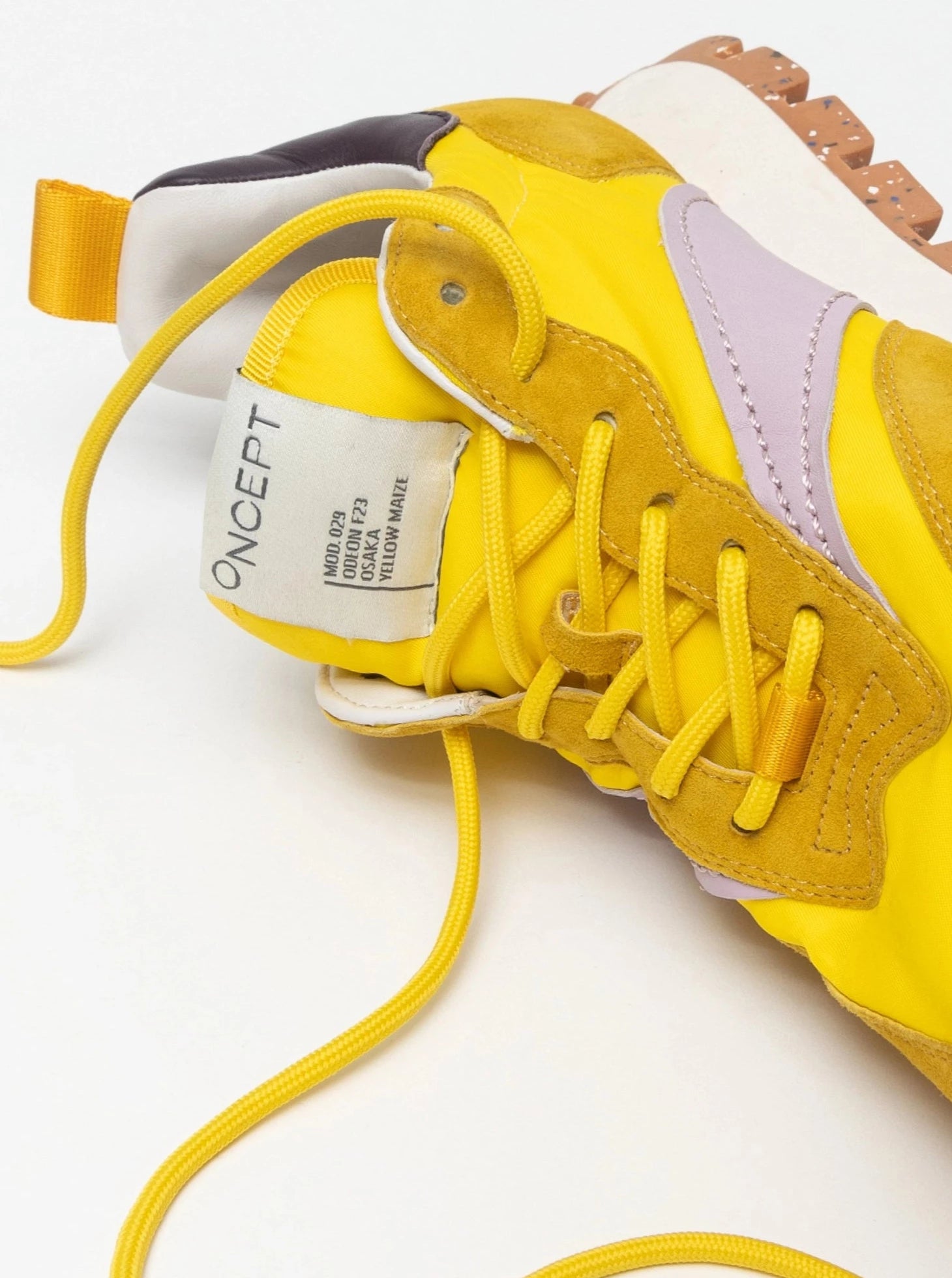 OSAKA SNEAKERS IN YELLOW MAIZE