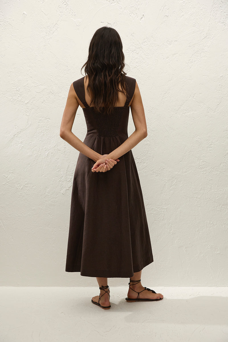 PALLIDA MIDI DRESS