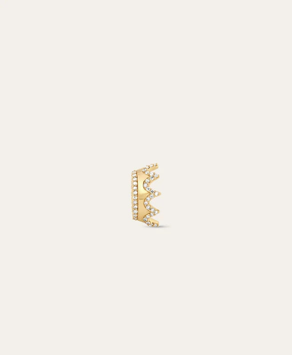 PAVÉ CROWN BIG BEAD