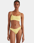 PHOEBE BIKINI SET IN BUTTER