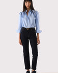 PUFF SHIRT IN GARÇON BLEU