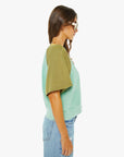 QUICK DIP TOP IN GREEN/BLUE/YELLOW
