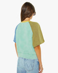QUICK DIP TOP IN GREEN/BLUE/YELLOW